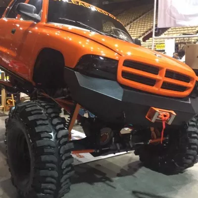 DODGE DAKOTA 1997-2004 with PRECISION FRONT W.I.Y.KIT STANDARD installed