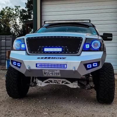 FORD F150 2004-2008 with PRECISION FRONT W.I.Y.KIT STANDARD installed