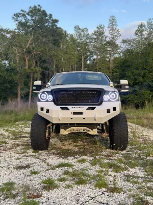 FORD F150 2004-2008 with CLASSIC FRONT W.I.Y.KIT OFFROAD installed